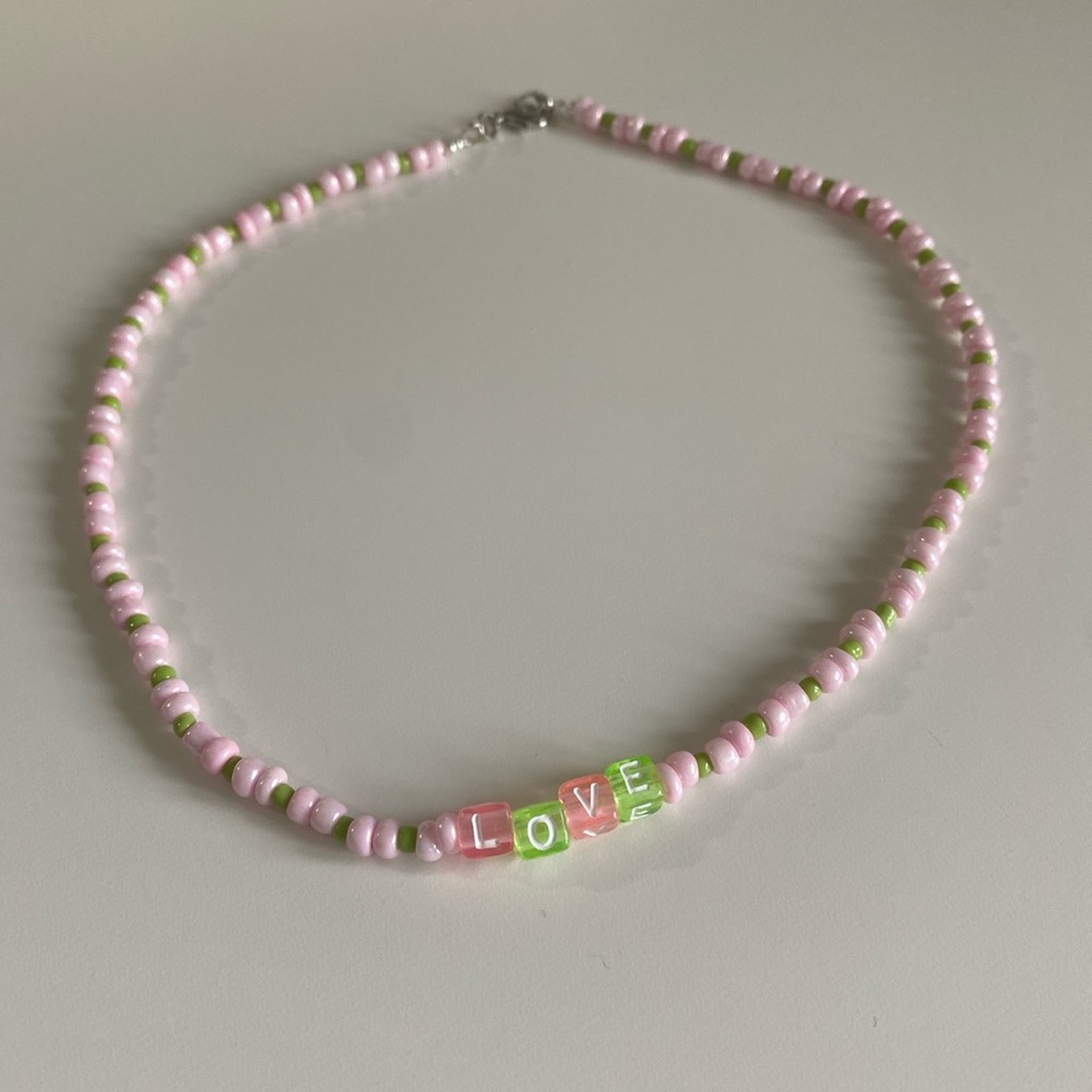 💚💕beaded necklace💕💚